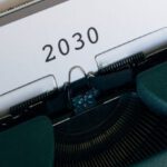 Date Ideas - Green and White Vintage Typewriter With White Paper
